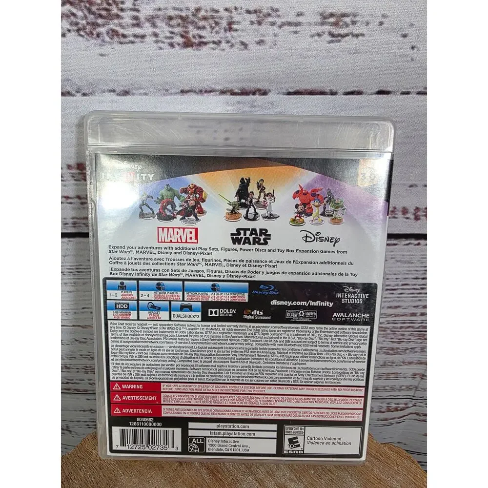 Disney Infinity 3.0 Edition PS3 Playstation 3 w/Manual Tested